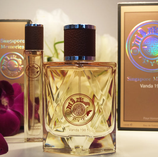 Perfume Singapore Online Store Singapore Memories , Vanda 1981 , Orchid smell of Vanda Miss Joaquim