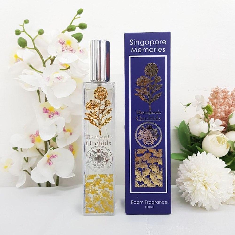 therapeutic orchids orchids perfumes from singapore memories has the best corporate scented gift for holidays made with essential oils