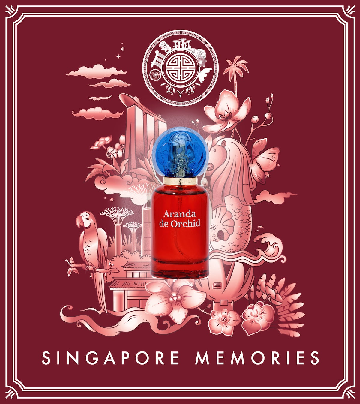 gift pack for aranda perfume by singapore memories