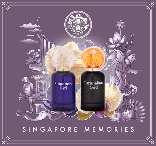 Double perfume pack for singapore girl  and peranakan oud