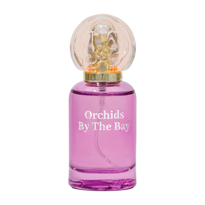 Orchids By the bay  perfume bottle from singapore memories in pink color