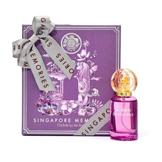 Orchids By the bay  perfume gift pack  from singapore memories