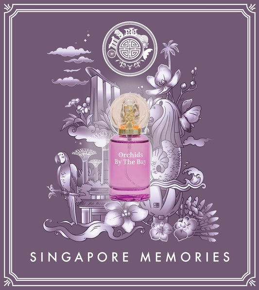 Orchid by the bay gift pack by singapore memories