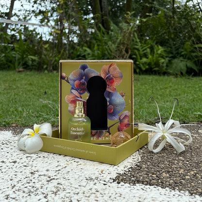 Singapore Orchid Perfume – Orchids Essential with Native Flora Notes | Elegant Souvenir for Corporate Gifting