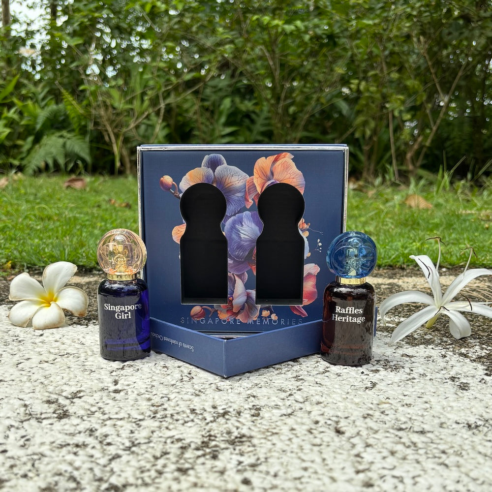 Premium Singapore Heritage Perfume Set - Celebrating Tradition and Legacy with Iconic Scents​