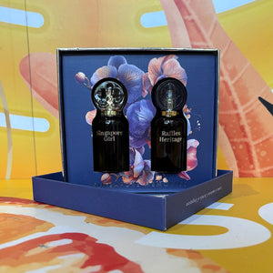Singapore Heritage Perfume Duo – "Singapore Girl" & "Raffles' Heritage" Fragrances in Elegant Gift Box
