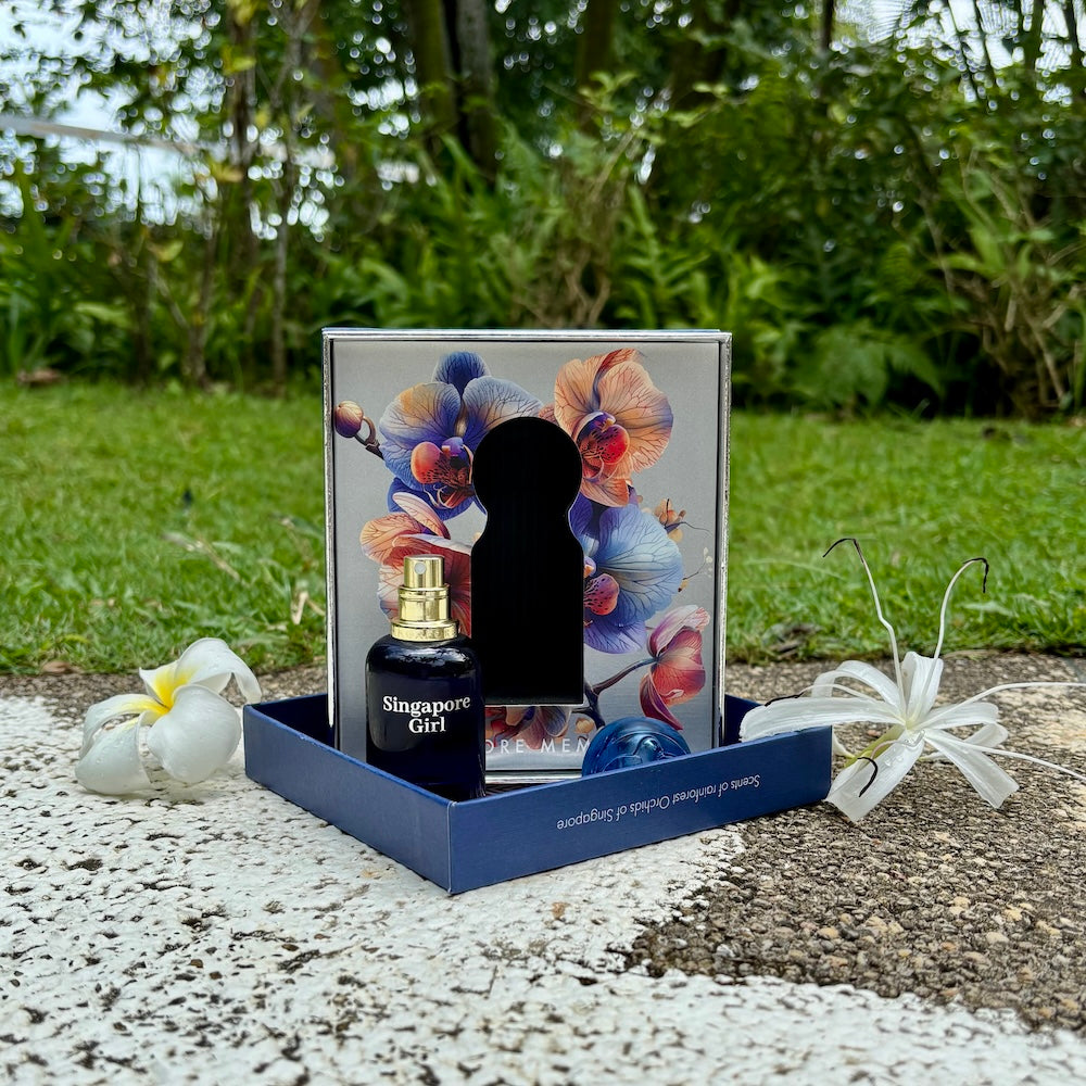 Vintage-Inspired Singapore Girl Perfume - Elegant Scent for the Modern Traditional Woman