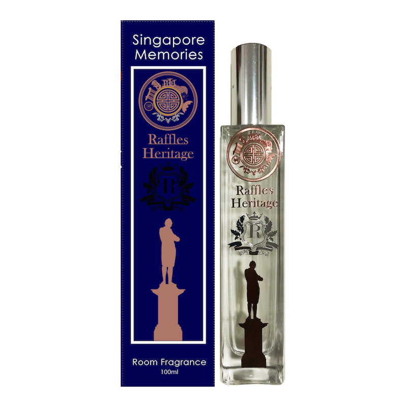 raffles perfume freshener heritage premium gift hotel orchid home Aroma room diffuser candle essential oils by Singapore memories a perfect singaporean gift