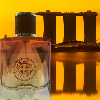 Aranda 1965 Homme 100ml, a distinguished Singapore Souvenir, conveys a masculine aroma, inspired by the vision of leaders and the unique Aranda orchids.