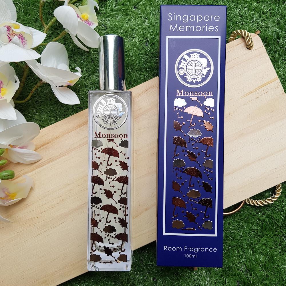 Monsoon singapore house home Aroma room diffuser candle essential oils by Singapore memories a perfect singaporean gift