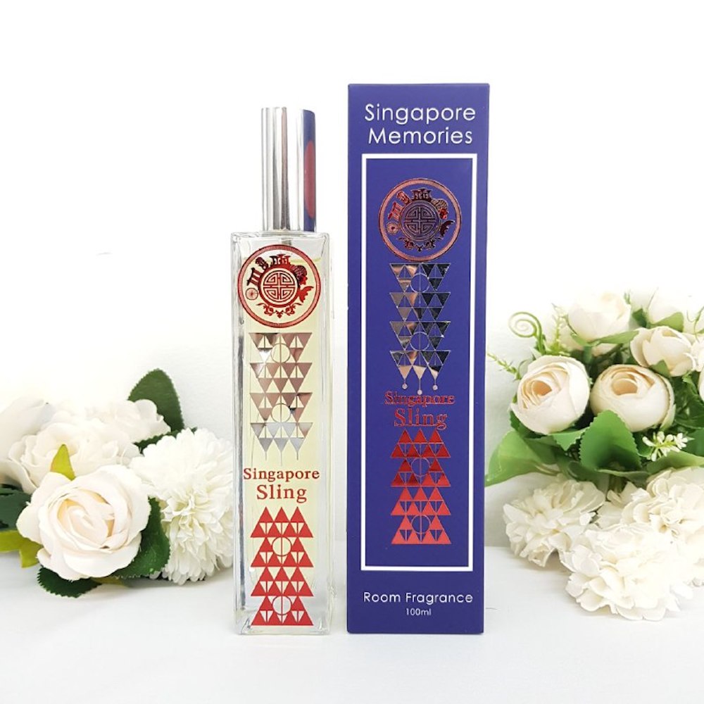 Singaporean sling recipe corporate gift and souvenir scented room fragrance reed diffuser and aromatherapy