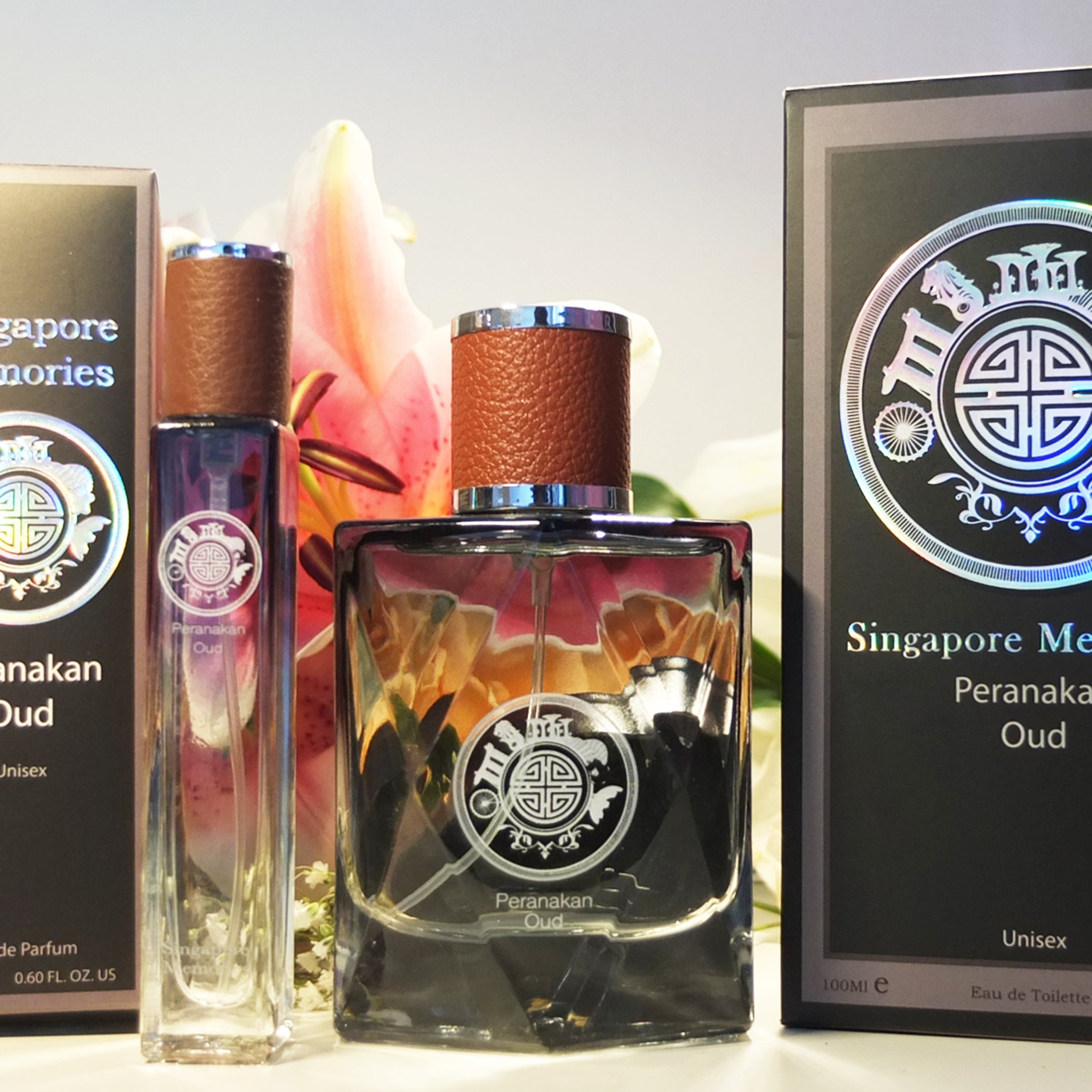 Singapore Online Perfume Collections : Singapore Memories & Peranakan Oud : Scented gift for overseas friends and corporate gift