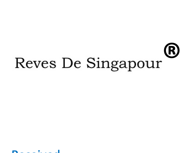 trademark for reves de singapour